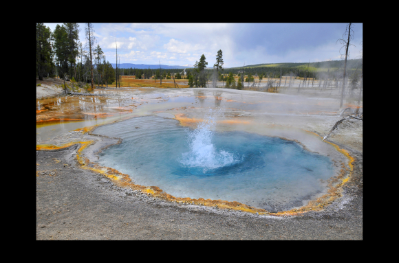 Firehole Spring - Source hydrothermale (Yellowstone NP, USA)